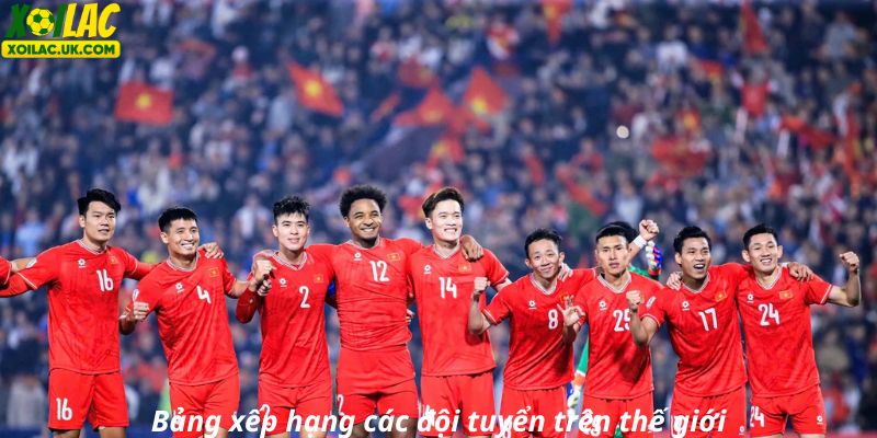 Bảng xếp hạng các đội tuyển trên thế giới