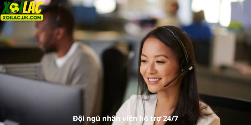 Đội ngũ nhân viên chuyên nghiệp hổ trợ tận tình