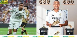 Mbappe dành chiếc giày vàng châu âu mùa giải đầu tiên tại Real
