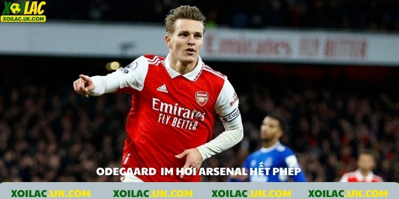 Odegaard im hơi arsenal hết phép